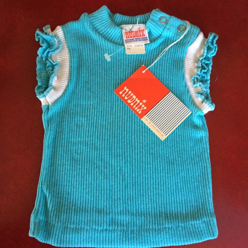 Vintage Nudnix Girls T-Shirt 100% Cotton